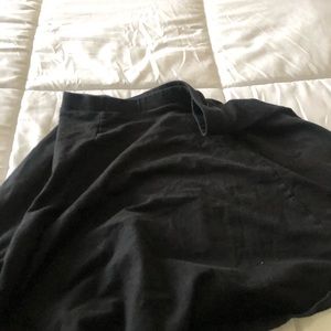 Black skater skirt small
